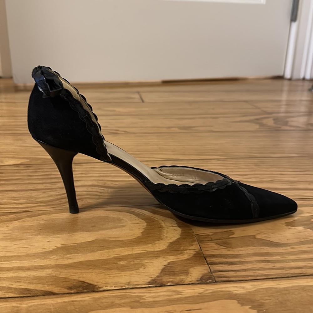 Vintage Christian Dior suede heels size 39